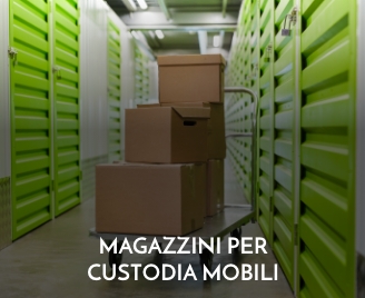 Magazzini per la custodia dei mobili durante il trasloco